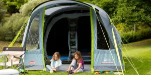 Playing in the Coleman Meadowood 4 Air (picture courtesy of Coleman)