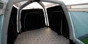 The living area in the Berghaus Kepler 9 tent