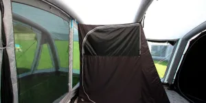 The extra bedroom in the Berghaus Telstar 8 tent