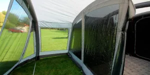 The porch in the Berghaus Telstar 8 tent