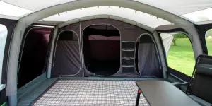 The interior of the Outdoor Revolution Kalahari tent