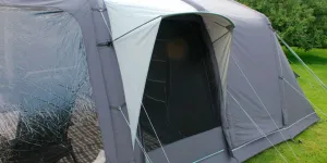 The rain canopy in the Outdoor Revolution Kalahari tent