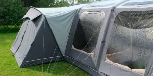 The side annexe in the Outdoor Revolution Kalahari tent