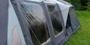 Tinted windows in the Outdoor Revolution Kalahari tent