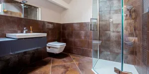 The bathroom