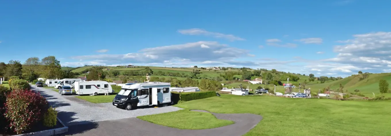 The great views of South Wales Touring Park