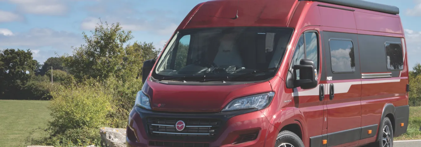 Single beds layout campervan
