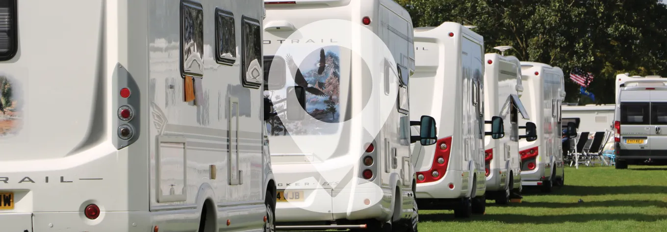 How to find us at the National Motorhome and Campervan Show at Newark Showground
