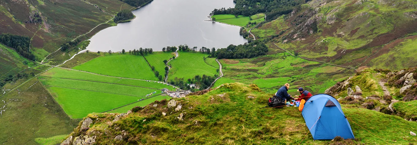 Wild camping in the Lake District