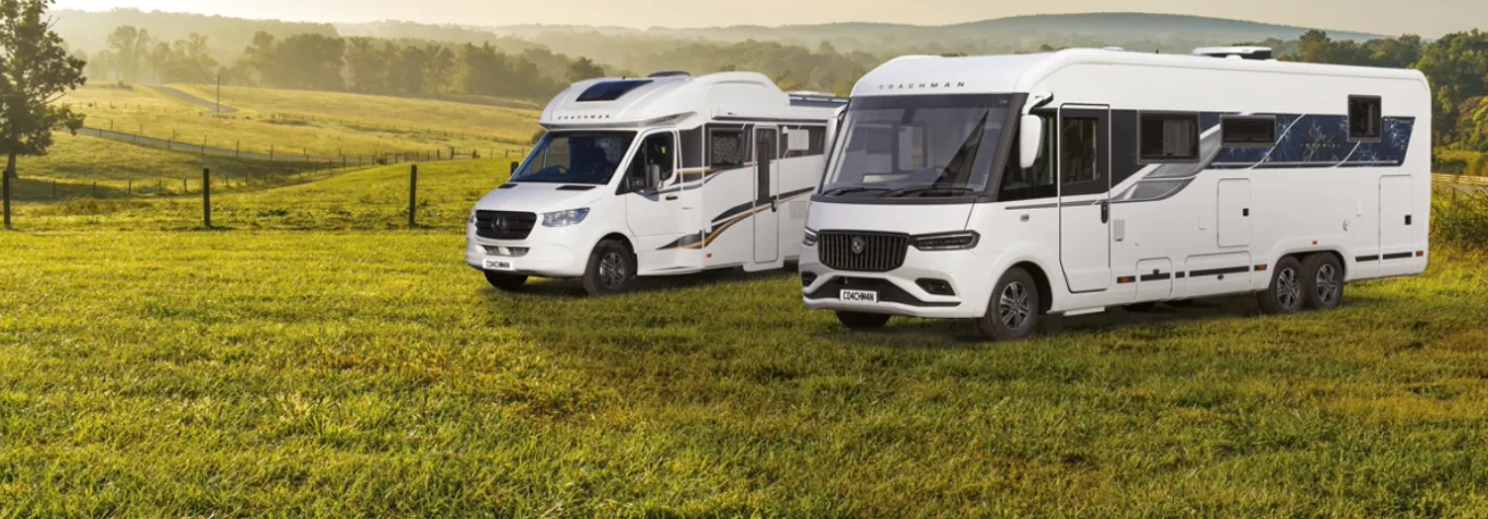 Coachman Travelmaster motorhome range hero image
