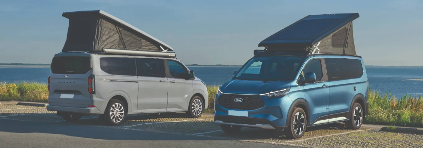 Ford Nugget campervan range hero image