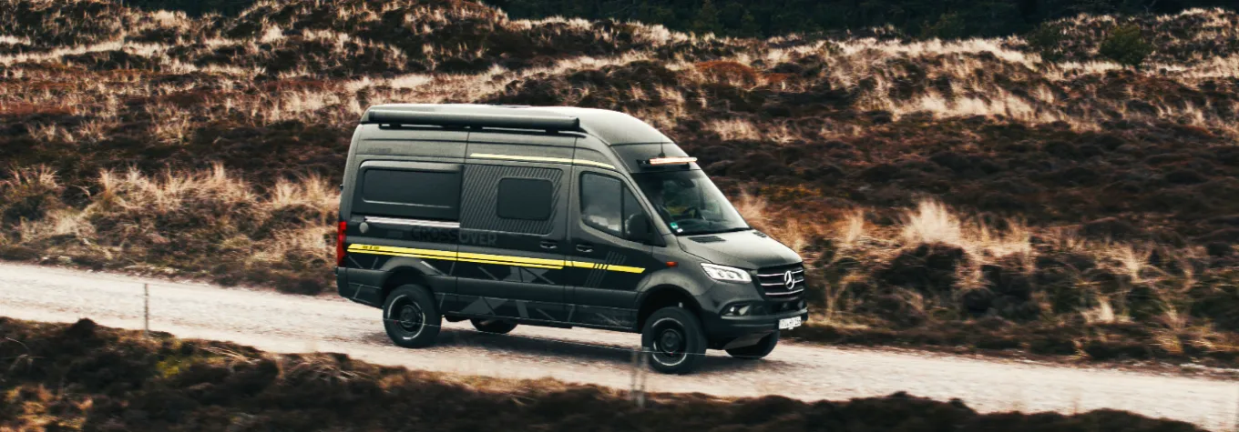 HYMER Grand Canyon S CrossOver campervan hero image