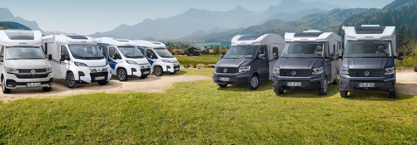 Knaus motorhomes full range hero image
