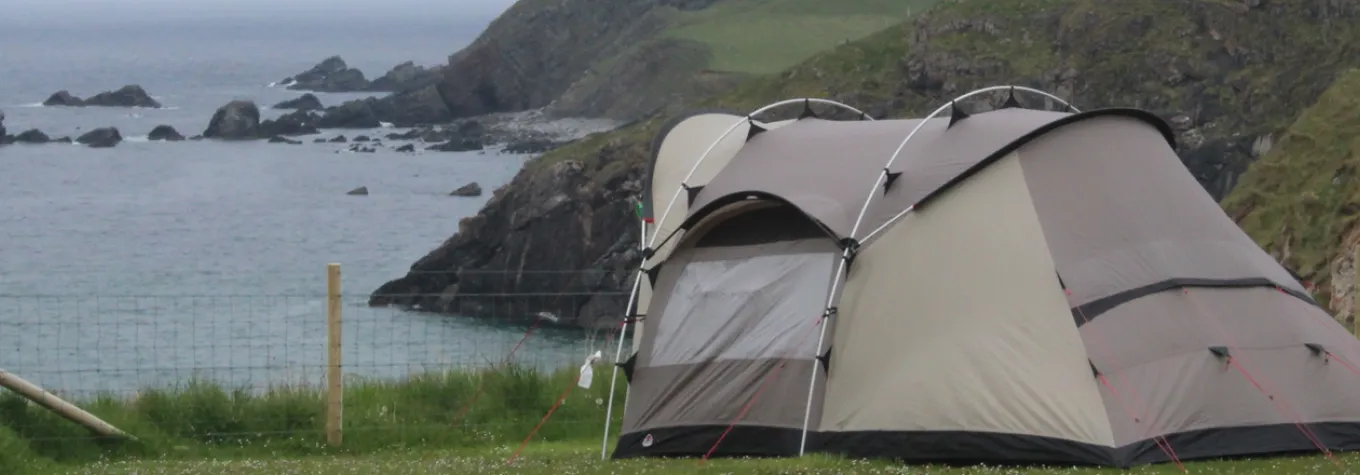 Camping in windy weather