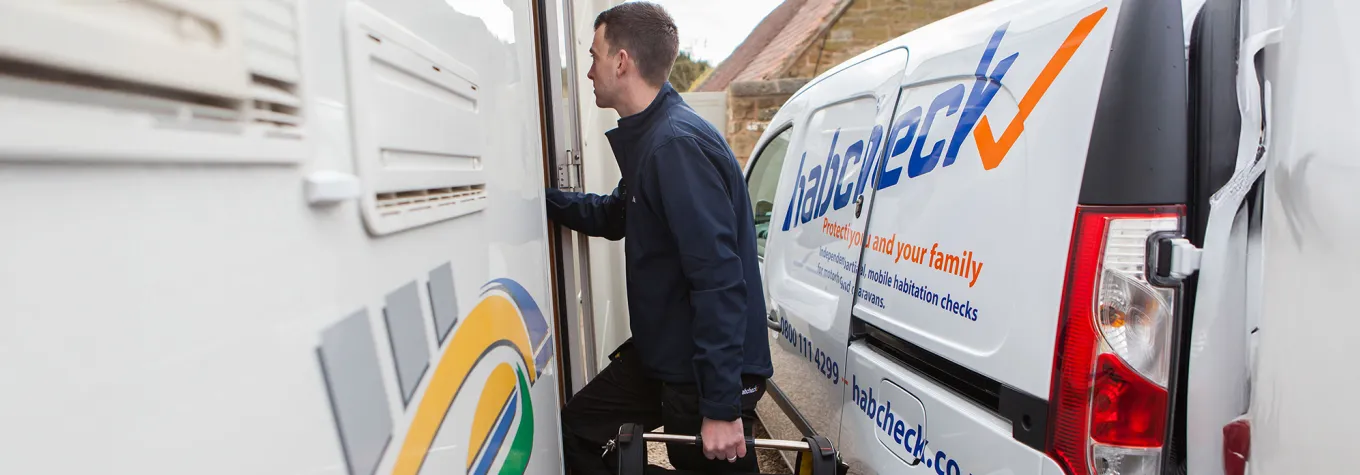 Motorhome maintenance involves a habitation check