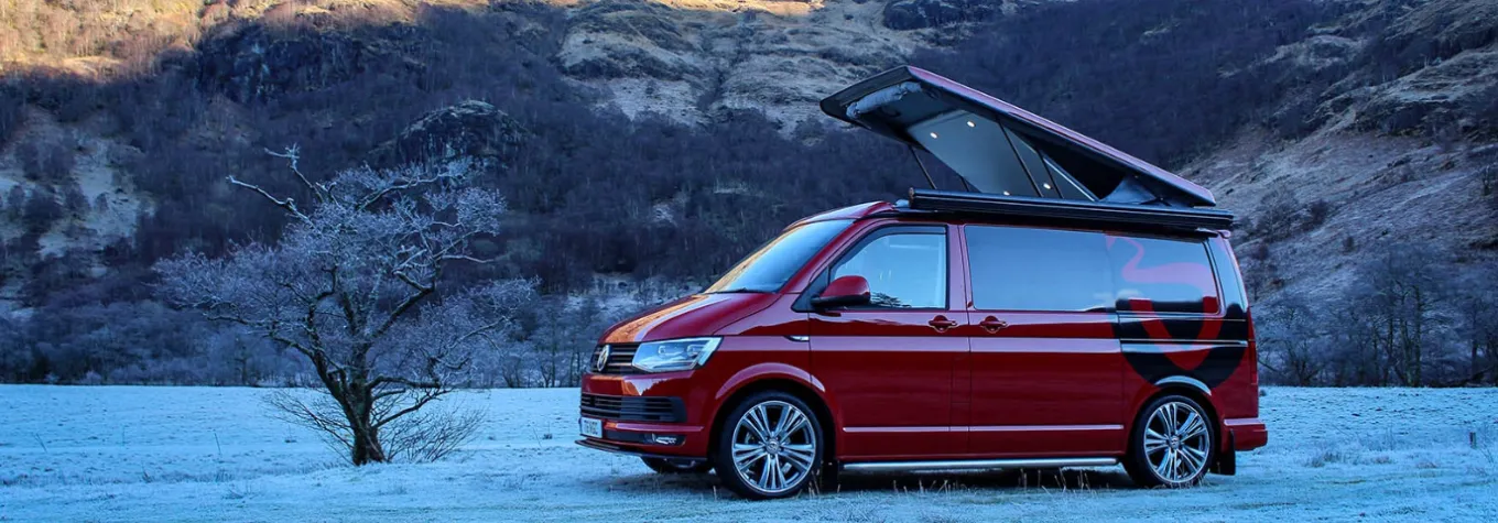 Vanguard Highline campervan hero image