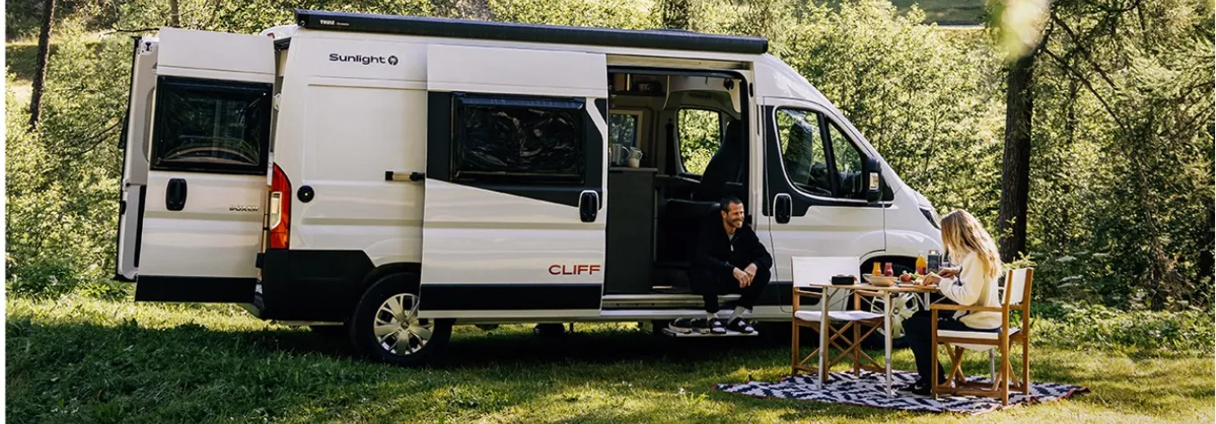 The Sunlight Cliff 600 campervan