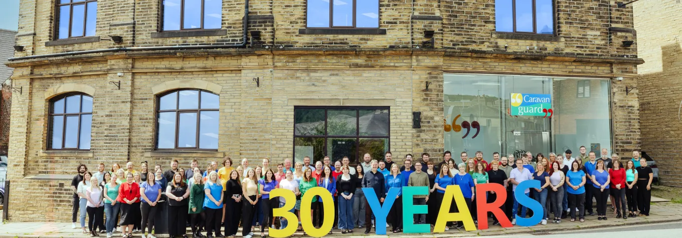 Caravan Guard staff celebrate 30th birthday