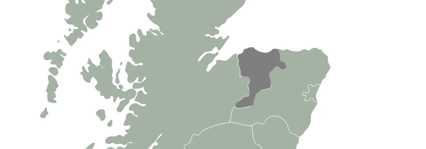 Moray is in the mortheast of Scotland