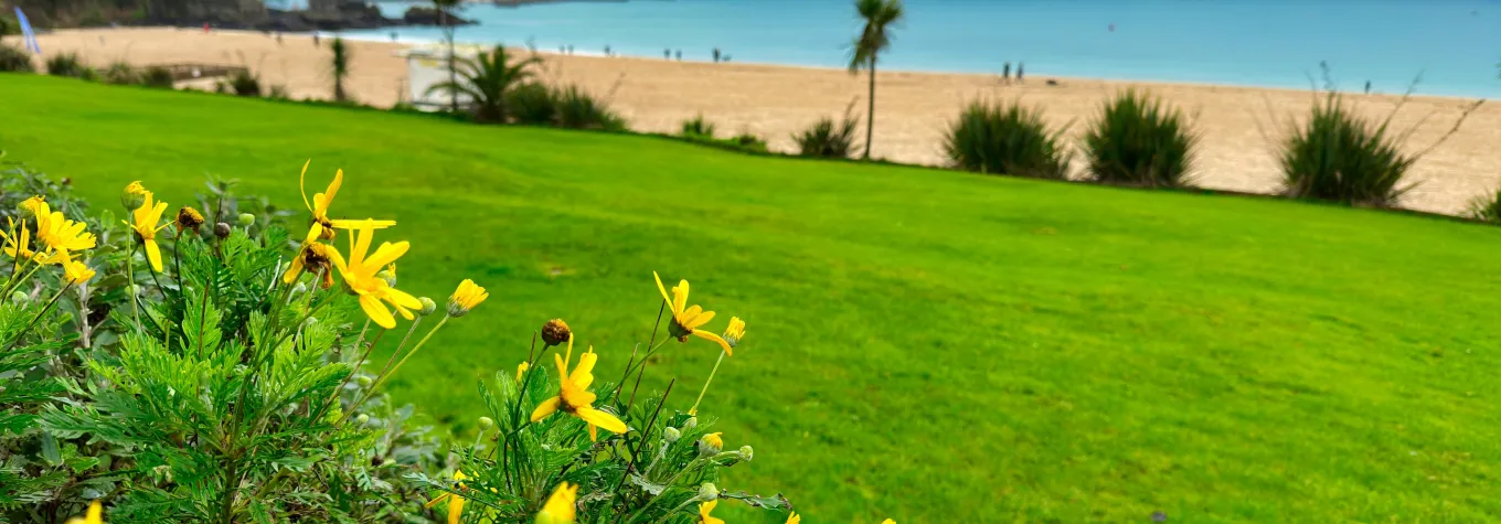 St Ives beach in Cornwall, UK