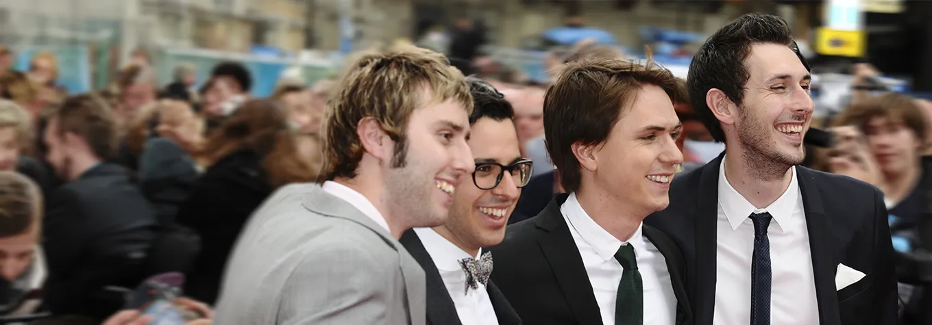 The Inbetweeners cast at an awards event