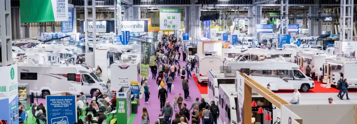 NEC Camping and motorhome show