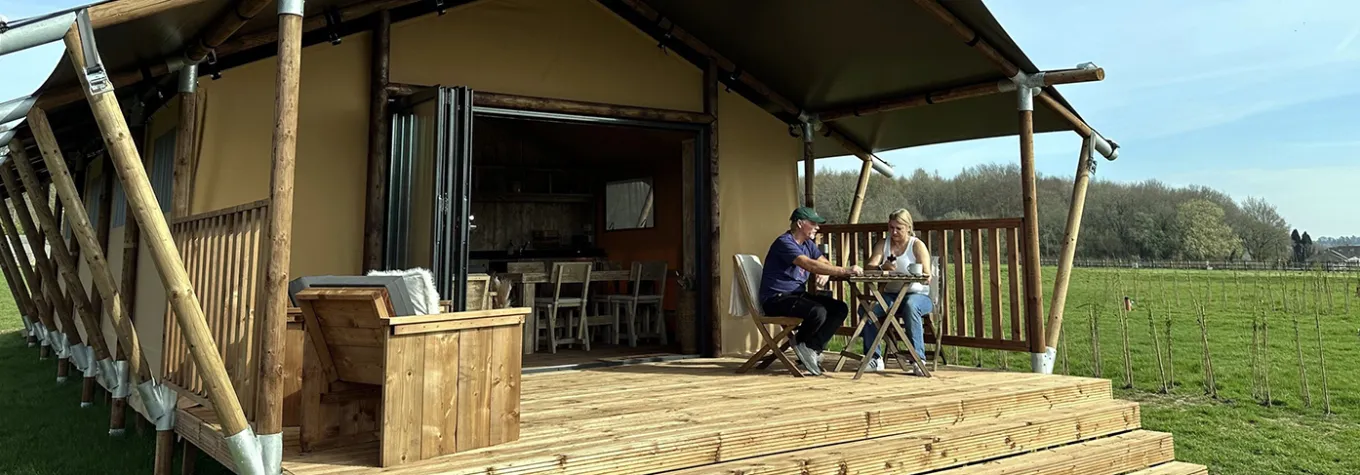 Hampshire Hills glamping