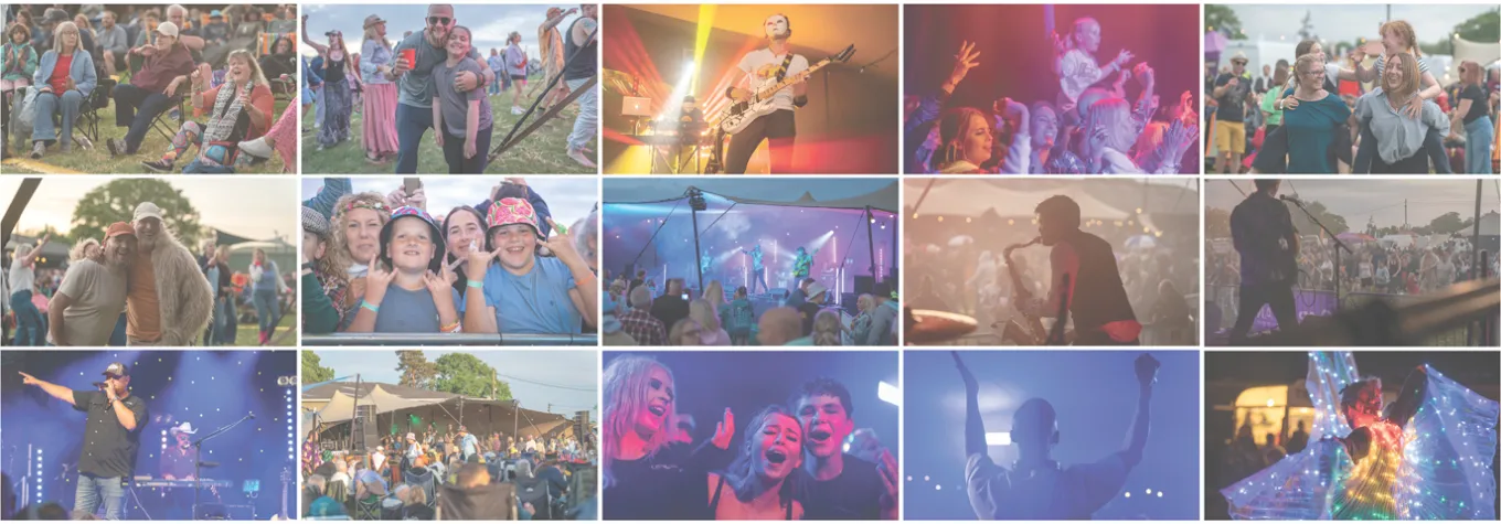 Live music at the big land rover fest