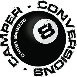 8 ball camper conversions logo