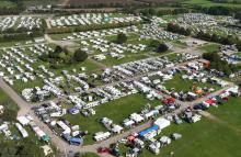 Birds eye view of the South West show