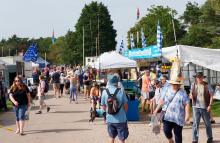 Trade area at the South West show