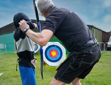 Archery at Campervan Campout Festival