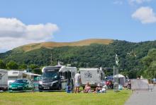 The Western Motorhome & Campervan Show at the foothills of Malvern