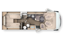 Carthago C2-tourer I 147 RB-LE L layout