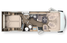 Carthago C2-tourer I 147 RB-QB K layout