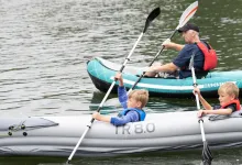 A family-fun adventure filled campsite at Hurley Riverside Park