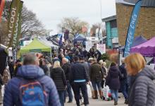A packed trade area at the Yorkshire show