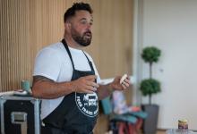 Cooking Demos with Vanlife Eats at the Season Finale