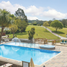 Campsites with swimming pools