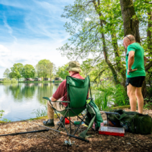 Fishing campsites