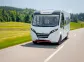 Dethleffs Globebus Active A-class motorhome driving on the road