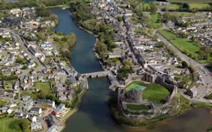 Pembrokeshire from above