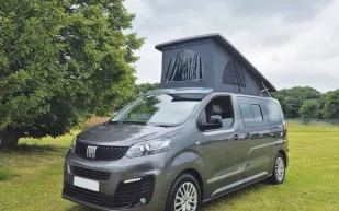Orange Campers Micro Camper rising roof campervan