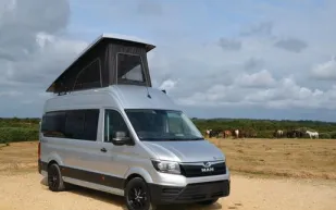 The Dormobile Ballintrae high-top rising roof campervan