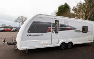 Swift Elegance Grande 860 caravan (photo courtesy of Richard Chapman)