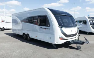The Swift Elegance Grande 835 caravan
