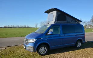 The Out and About Campers rising roof campervan