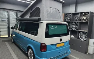 Knights Custom Mountain Tourer rising roof campervan