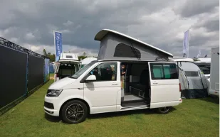 The CMC HemBil Dune campervan