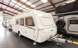 The Eriba Nova Light caravan (courtesy of Richard Chapman)
